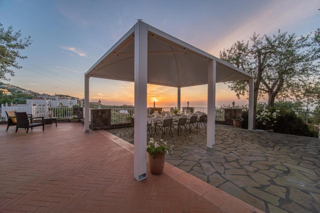 Villa Carolina Sorrento Private Heated Pool And Sea View Экстерьер фото
