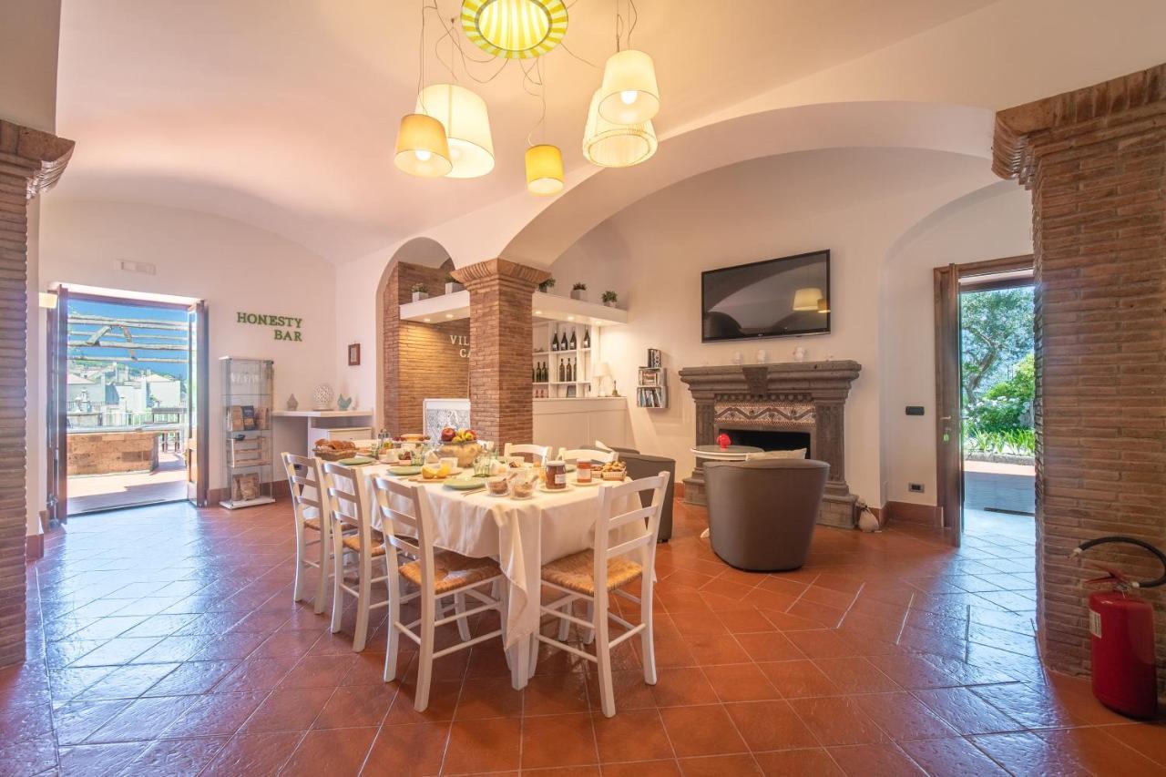 Villa Carolina Sorrento Private Heated Pool And Sea View Экстерьер фото