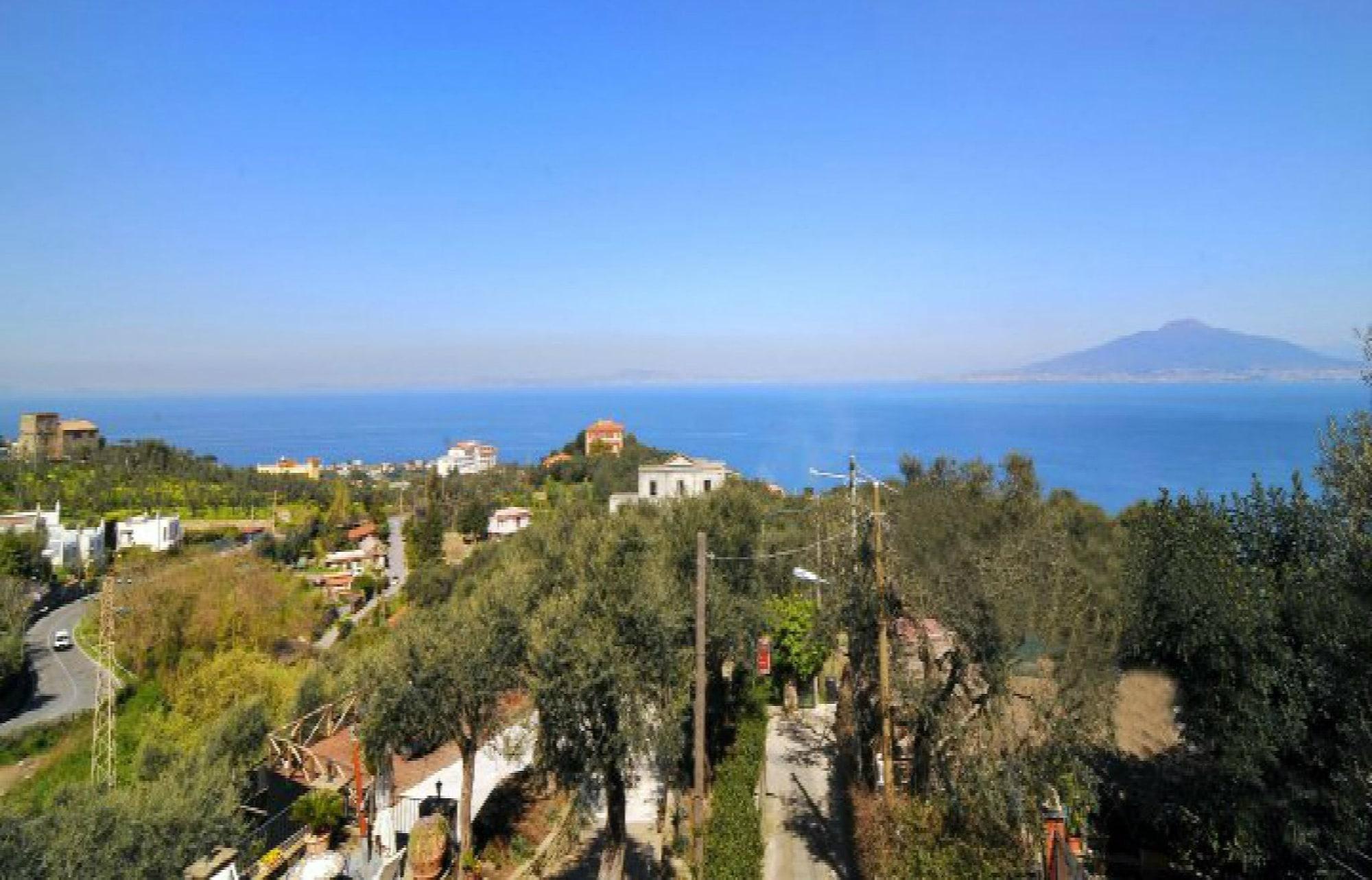 Villa Carolina Sorrento Private Heated Pool And Sea View Экстерьер фото