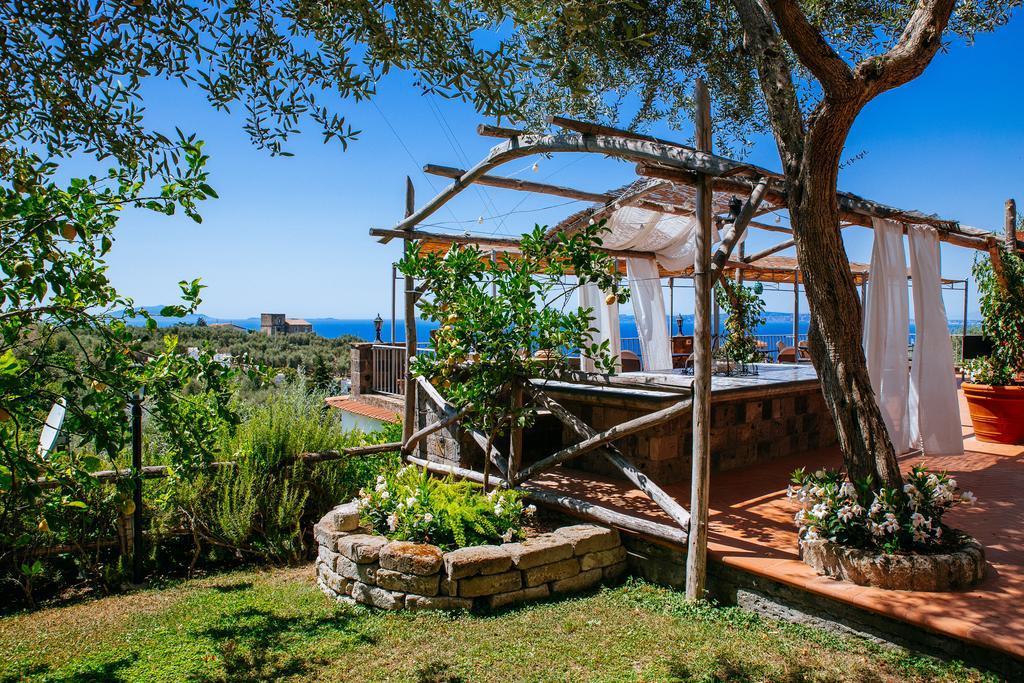 Villa Carolina Sorrento Private Heated Pool And Sea View Экстерьер фото
